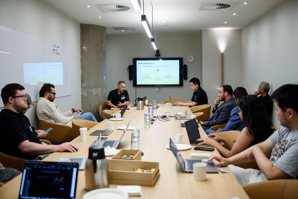 Observability workshop in session